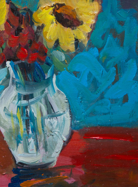 Yellow Sun detail