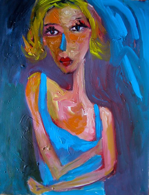 Waiting In Blue