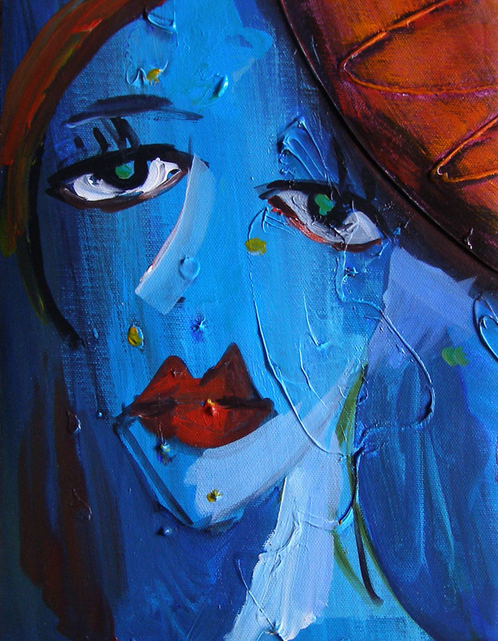 Blue Time — Canvas Print