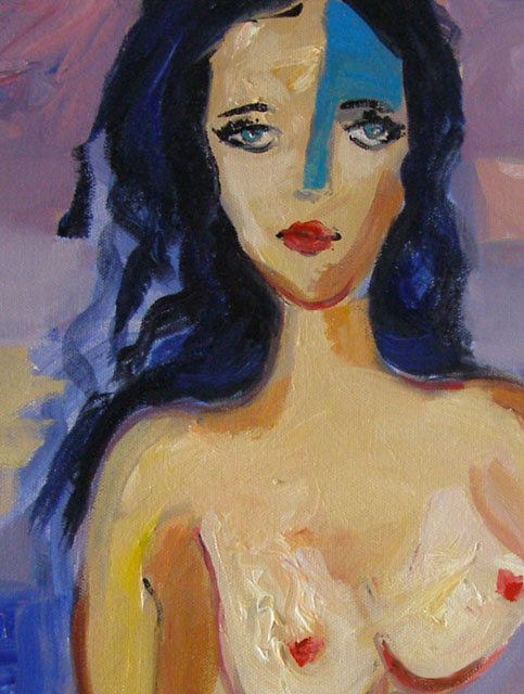 Nude In Violet detail