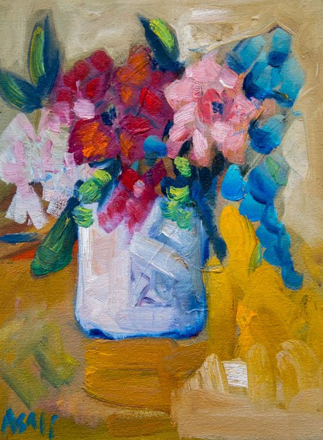 Blue And Rose