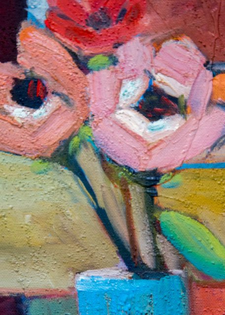 Blue Vase detail