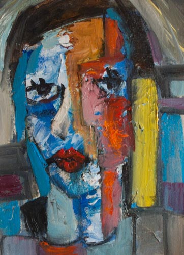 Face 57 — Canvas Print