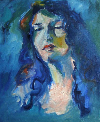 Drifting Inward — Canvas Print