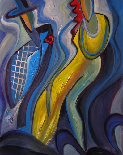 Between Currents — Canvas Print