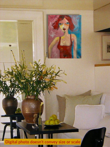 Crimson Poise detail