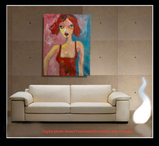 Crimson Poise detail