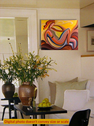 Golden Repose detail