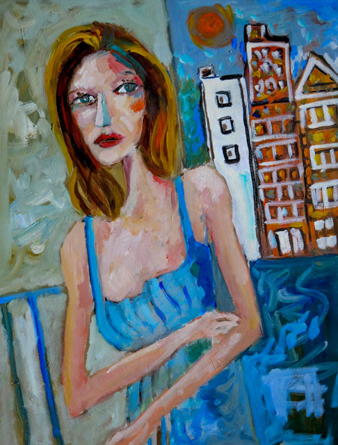 Ledia – original painting by Asali Studio