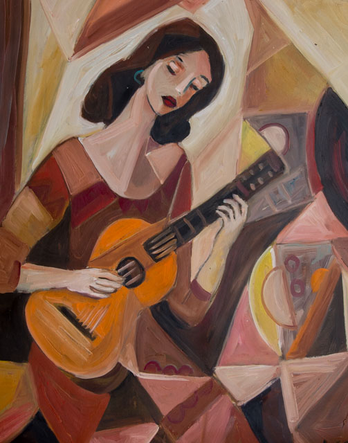 Malaguina – original painting by Asali Studio