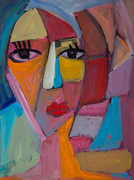 Painting 11 – portrait painting by Asali Studio